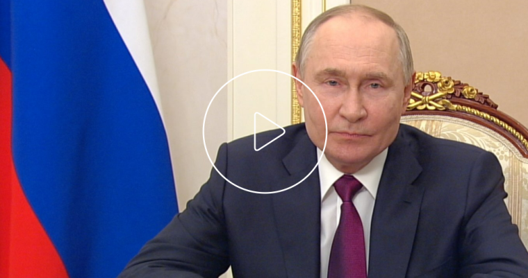 Поздравление В.В. Путина выпускников с окончанием школы.